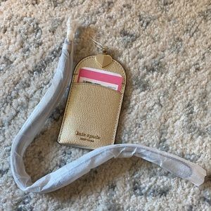 Kate spade badge holder
